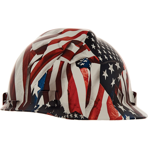 Casque de s&eacute;curit&eacute; Hydro Dip V-Gard, R&eacute;pond aux normes CSA type 1, Suspension Rochet, Non ventil&eacute; Moffatt Supply & Specialties