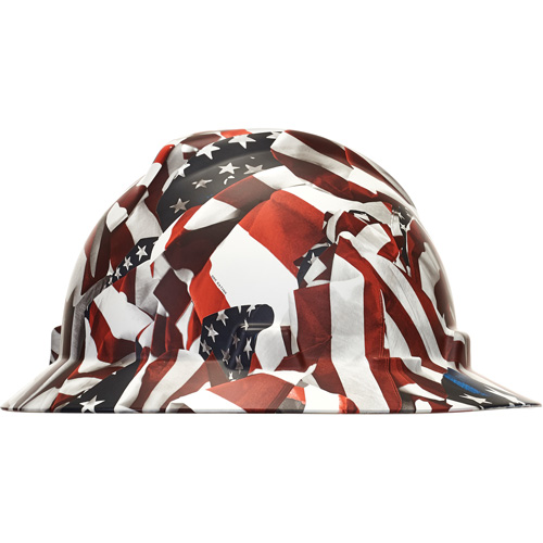 V-Gard&reg; Hydro Dip Full Brim Hard Hat, Meets CSA Type 1, Ratchet Suspension, Non-Vented Moffatt Supply & Specialties