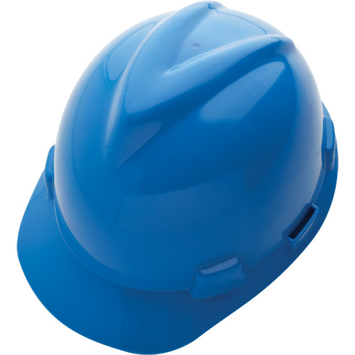 Casque de s&eacute;curit&eacute; avec rainures GREEN V-Gard, R&eacute;pond aux normes CSA type 1, Suspension Rochet Moffatt Supply & Specialties
