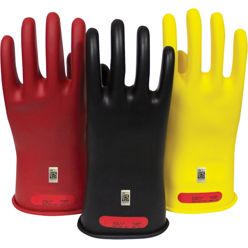 Gants en caoutchouc pour travaux &eacute;lectriques Arcguard, Taille 8, 10" lo Moffatt Supply & Specialties