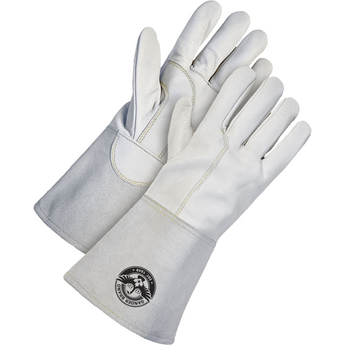 Gants de soudage &agrave; l'arc TIG, Cuir de ch&egrave;vre refendu, Taille Grand Moffatt Supply & Specialties