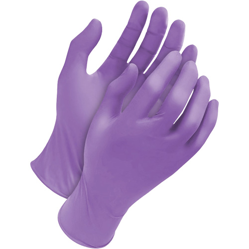 Gants tripolym&egrave;res jetables Deny, Grand, Latex/N&eacute;opr&egrave;ne/Nitrile, 6 mils, Sans poudre, Mauve Moffatt Supply & Specialties