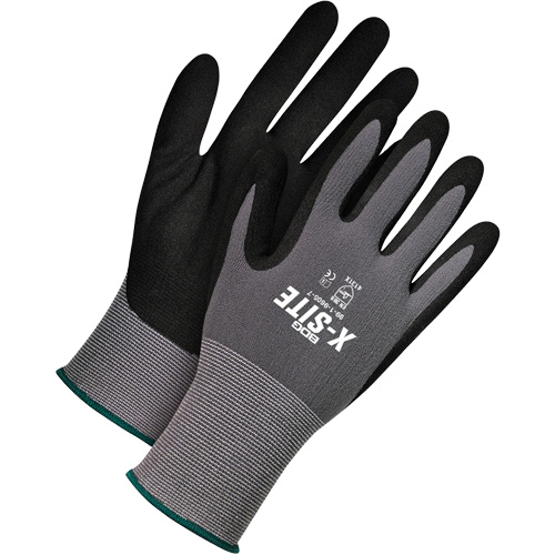Gants enduits l&eacute;gers X-Site, 8, R&ecirc;vetement Nitrile, Calibre 15, Enveloppe en Nylon/Lycra Moffatt Supply & Specialties