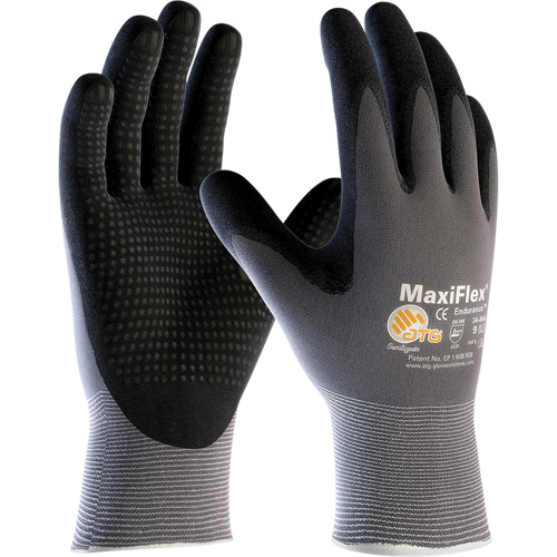 ATG MaxiFlex&reg; Endurance Coated Gloves, Small, Foam Nitrile Coating, 15 Gauge, Nylon/Lycra&reg; Shell Moffatt Supply & Specialties