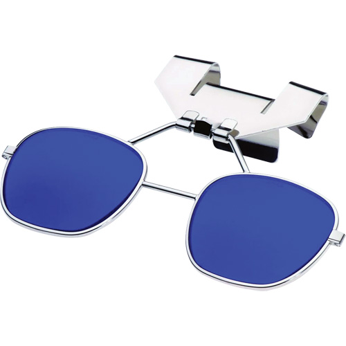 Lentilles sur pince pivotante Klip Lift s&eacute;rie 880 d'Uvex pour casques de s&eacute;curit&eacute; Moffatt Supply & Specialties