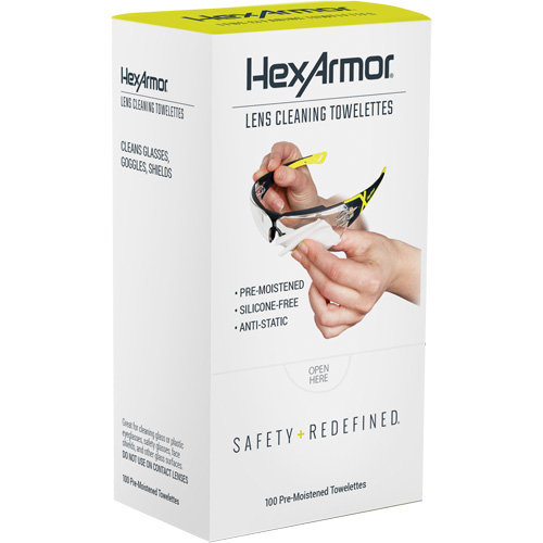 Lens Cleaning Towelettes, Pack Of 100 Moffatt Supply & Specialties