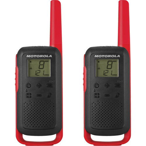 Radios bidirectionnelles Talkabout, Bande FRS, 22 canaux, Port&eacute;e 32 km Moffatt Supply & Specialties