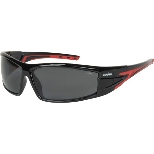 Z3300 Series Safety Glasses, Grey/Smoke Lens, Anti-Scratch/Polarized, ANSI Z87+/Meets/Exceeds CSA Z94.3 Moffatt Supply & Specialties