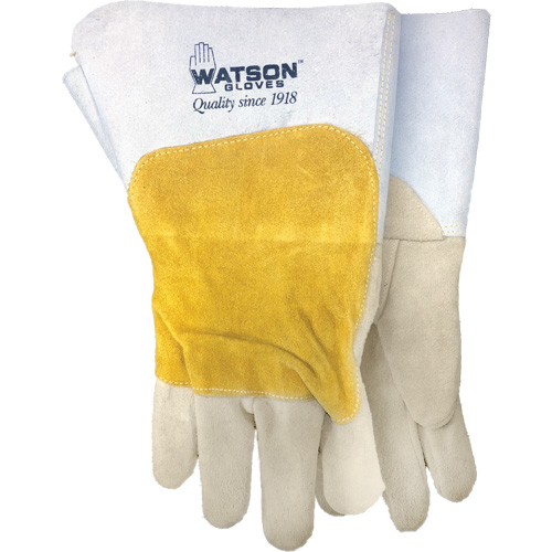 Mad Cow Welding Gloves, Grain Cowhide, Size Large Moffatt Supply & Specialties