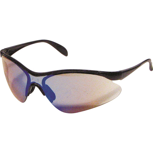 Lunettes de s&eacute;curit&eacute; Miranda, Lentille Miroir bleu, Anti-&eacute;gratignures, R&eacute;pond ou surpasse la norme CSA Z94.3 Moffatt Supply & Specialties