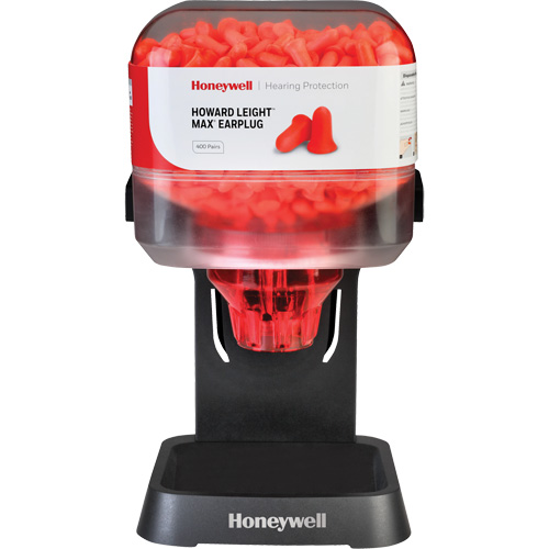 Howard Leight Maximum Prefilled Earplug Dispenser Moffatt Supply & Specialties