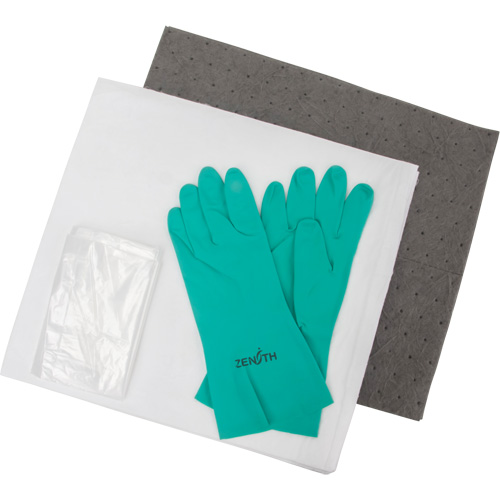 Spill Kit, Oil Only/Universal, Bag, 5 US gal. Absorbancy Moffatt Supply & Specialties