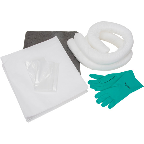 Spill Kit, Oil Only/Universal, Bag, 10 US gal. Absorbancy Moffatt Supply & Specialties