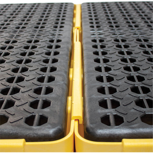Low Profile Spill Pallet, 25.5 US gal. Spill Capacity, 49" x 24" x 6.5" Moffatt Supply & Specialties