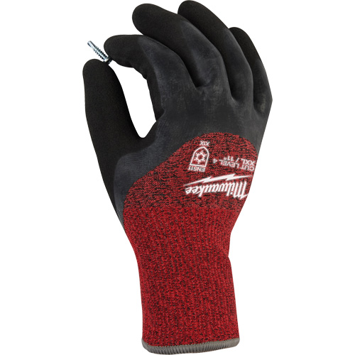 Winter Dipped Gloves, Small, 15 Gauge, Rubber Latex Coated, ASTM ANSI Level A4 Moffatt Supply & Specialties