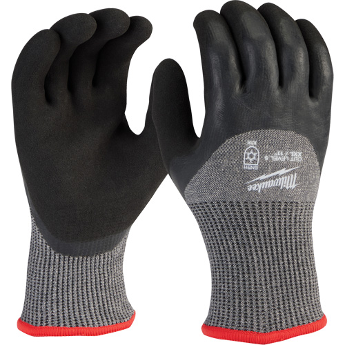 Gants d'hiver enduits par trempage, Petit, Calibre 13, Rev&ecirc;tement Latex de caoutchouc, ASTM ANSI niveau A5 Moffatt Supply & Specialties