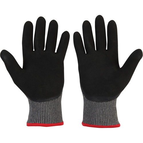 Gants d'hiver enduits par trempage, Petit, Calibre 13, Rev&ecirc;tement Latex de caoutchouc, ASTM ANSI niveau A5 Moffatt Supply & Specialties