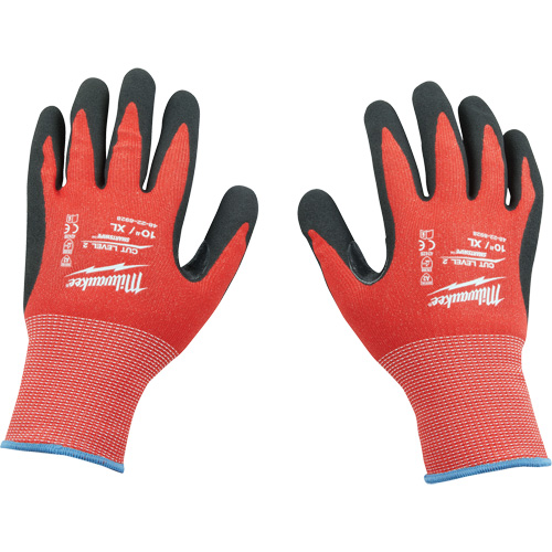 Gants r&eacute;sistants aux coupures enduits par trempage, Petit, Calibre 15, Rev&ecirc;tement Nitrile, ASTM ANSI niveau A2 Moffatt Supply & Specialties
