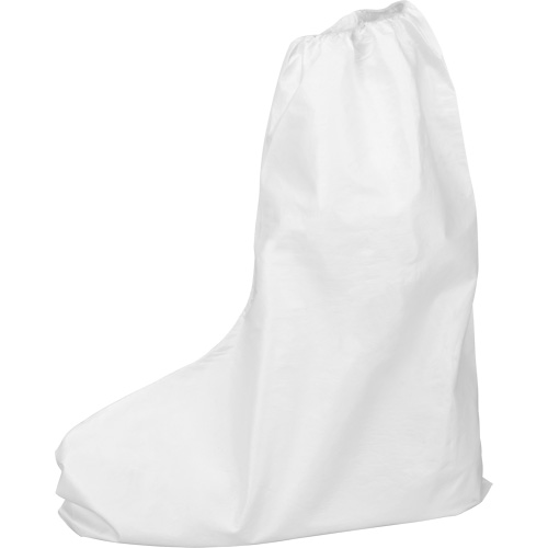 Boot Covers, One Size, Microporous, White Moffatt Supply & Specialties