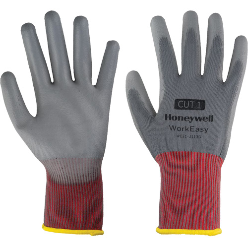 WorkEasy Cut Protective Gloves, Size 6/X-Small, 13 Gauge, Polyurethane Coated, Polyester Shell, EN 388 Level 1 Moffatt Supply & Specialties