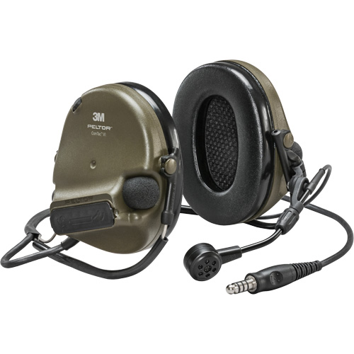 Peltor ComTac VI NIB Single Lead Headset, Neckband Style, 22 dB Moffatt Supply & Specialties