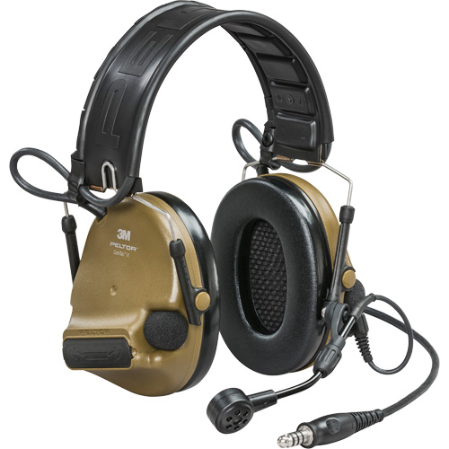 Peltor ComTac VI NIB Single Lead Headset with Arc, Headband Style, 23 dB Moffatt Supply & Specialties