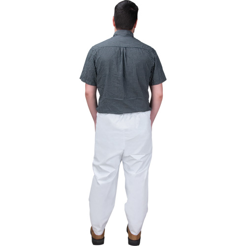 Disposable Pants, Microporous, Small, White Moffatt Supply & Specialties