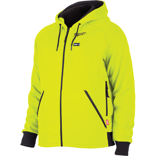 M12 High-Visibility  Heated Hoodie, Men's, Medium, Polyester Moffatt Supply & Specialties