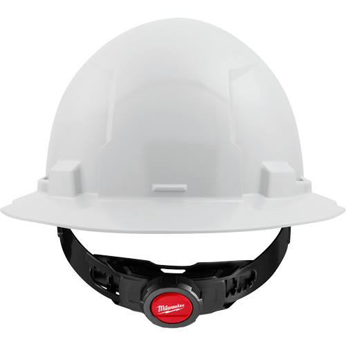 Full Brim Hardhat, Meets CSA Type 1, Ratchet Suspension, Non-Vented Moffatt Supply & Specialties