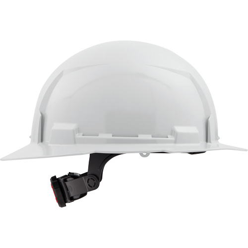 Full Brim Hardhat, Meets CSA Type 1, Ratchet Suspension, Non-Vented Moffatt Supply & Specialties
