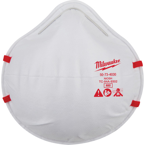 Disposable Respirator, N95, NIOSH Certified, One Size Moffatt Supply & Specialties