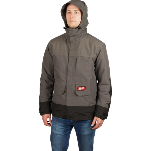 Hydrobreak Rainshell Jacket, Men's, 3X-Large, Grey Moffatt Supply & Specialties