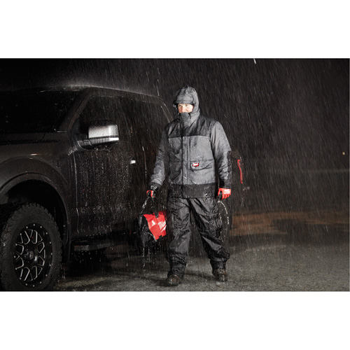 Hydrobreak Rainshell Jacket, Men's, 3X-Large, Grey Moffatt Supply & Specialties