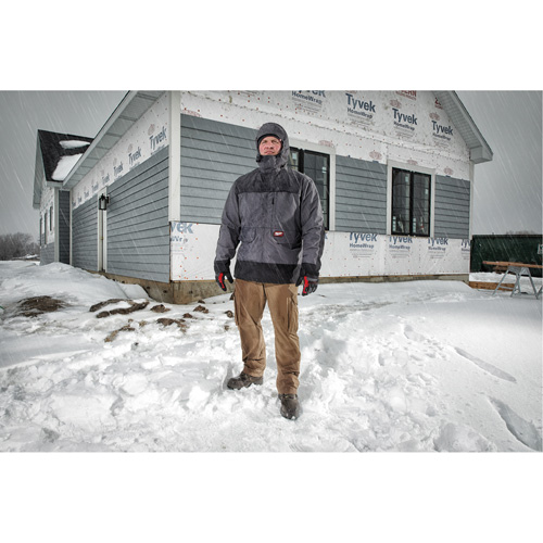 Hydrobreak Rainshell Jacket, Men's, 3X-Large, Grey Moffatt Supply & Specialties