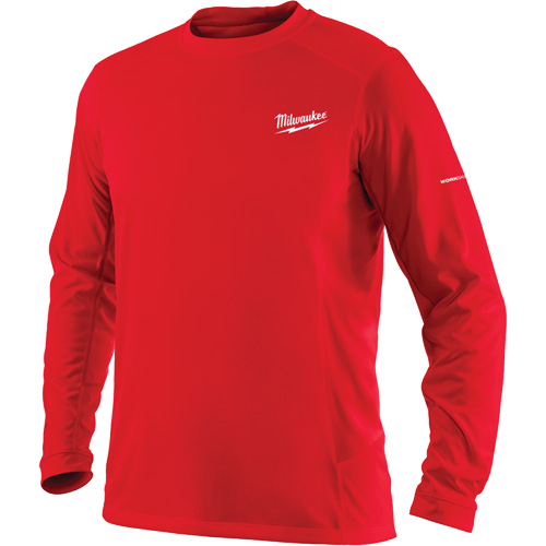 T-shirt &agrave; manches longues Workskin, Hommes, Petit, Rouge Moffatt Supply & Specialties