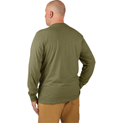 T-shirt de travail hybride, Hommes, Petit, Vert Moffatt Supply & Specialties