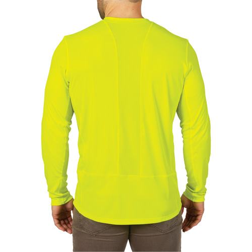 Workskin Lightweight High Visibility Shirt, Men's, 3X-Large, Yellow Moffatt Supply & Specialties