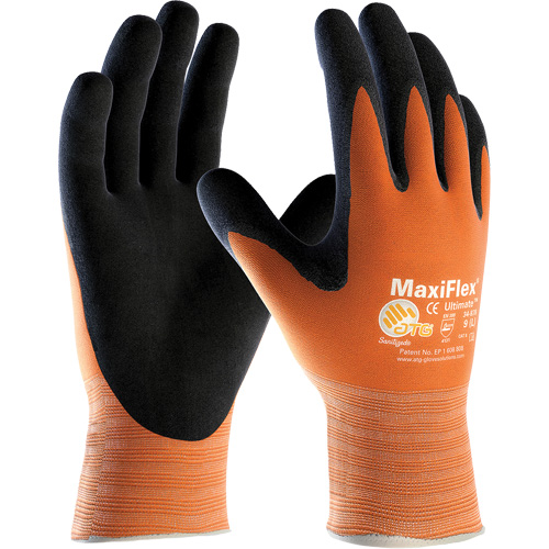 Gants en tricot sans couture ATG MaxiFlex Active, T-petit, R&ecirc;vetement Nitrile, Calibre 15, Enveloppe en Lycra/&eacute;lasthanne Moffatt Supply & Specialties