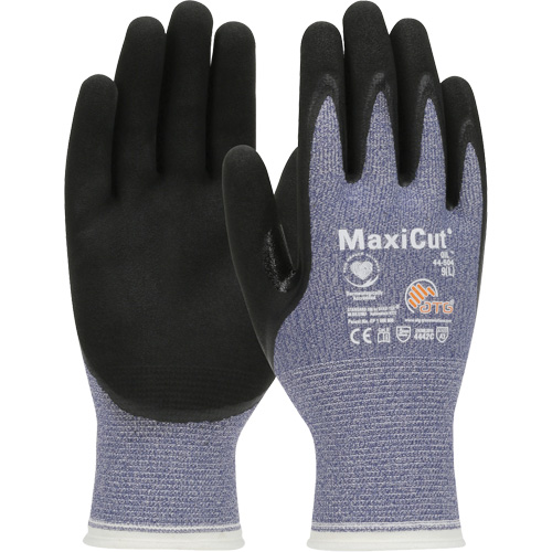 ATG MaxiCut&reg; Oil Cut-Resistant Gloves, Large, 15 Gauge, Nitrile Coated, ASTM ANSI Level A3/EN 388 Level 4/EN 388 Level C Moffatt Supply & Specialties