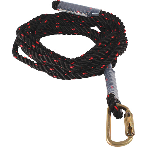 Dynamic Vertical Rope Lifeline with Carabiner Moffatt Supply & Specialties