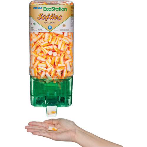 Softies&reg; Earplugs TouchFree EcoStation&reg; Dispenser Starter Kit Moffatt Supply & Specialties