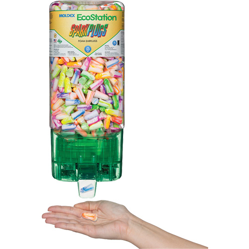 SparkPlugs Earplugs TouchFree EcoStation&reg; Dispenser Starter Kit Moffatt Supply & Specialties