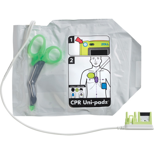CPR Uni-Padz Adult & Pediatric Electrodes, Zoll AED 3 For, Class 4 Moffatt Supply & Specialties