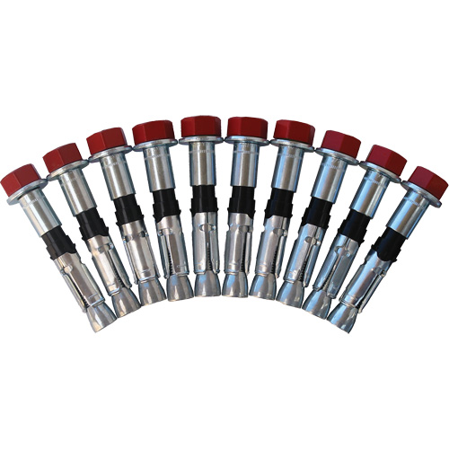 Jeu de boulons de rechange pour ancrages &agrave; anneau en D pour b&eacute;ton, Boulonn&eacute;, Usage Permanent/Temporaire Moffatt Supply & Specialties