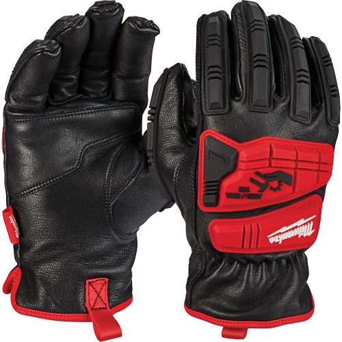 Goatskin Impact Gloves, Small, Grain Leather Palm Moffatt Supply & Specialties