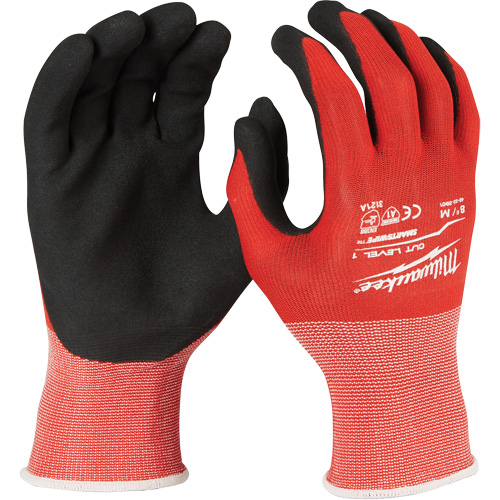 Cut-Resistant Gloves, Large, Nitrile Coated, ANSI/ISEA 105 Level 1/EN 388 Level 1 Moffatt Supply & Specialties