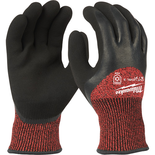 Gants dhiver r&eacute;sistant aux coupures, Taille T-Grand, Calibre 15, Rev&ecirc;tement Latex de caoutchouc, ANSI/ISEA 105 niveau 3 Moffatt Supply & Specialties