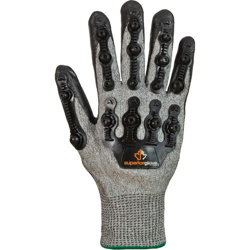 Gants antichocs TenActiv STXFNVB, Moyen, Paume en Synth&eacute;tique, Poignet Poignet en tricot Moffatt Supply & Specialties