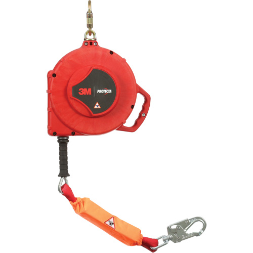 Rebel Self Retracting Lifeline, 50', Galvanized Steel, Swivel Moffatt Supply & Specialties