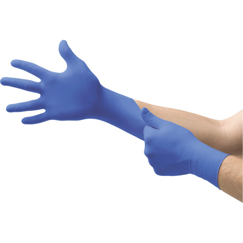 Microflex&reg; N85 Gloves, X-Small, Nitrile, 3.5-mil, Powder-Free, Blue, Class 2 Moffatt Supply & Specialties